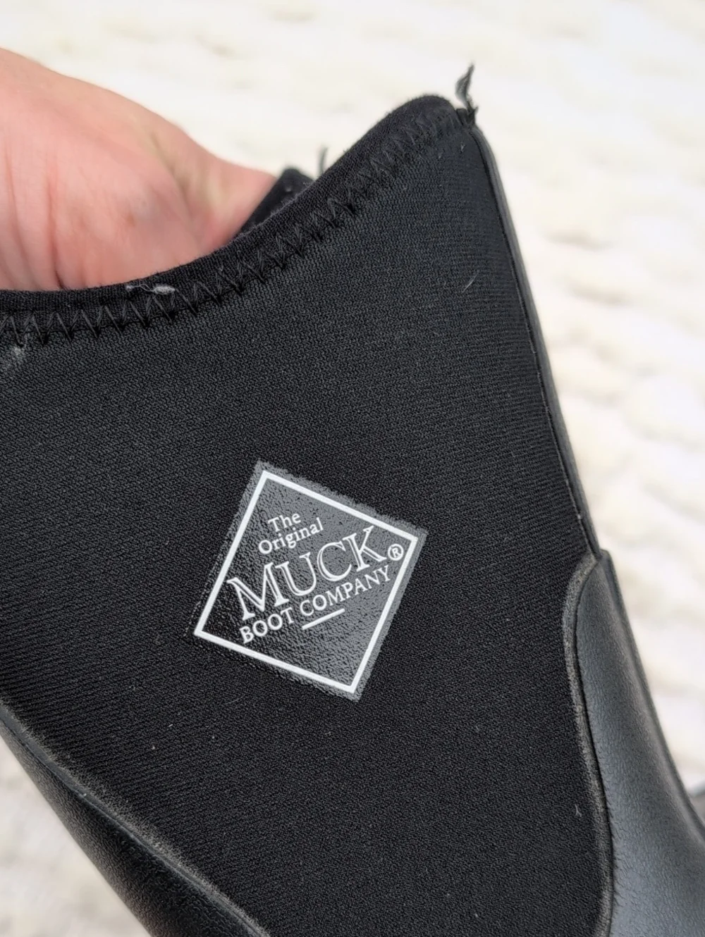 Muck Boot Kids Toddler 8 Black Hale Waterproof Neoprene Winter Snow Mud Boots